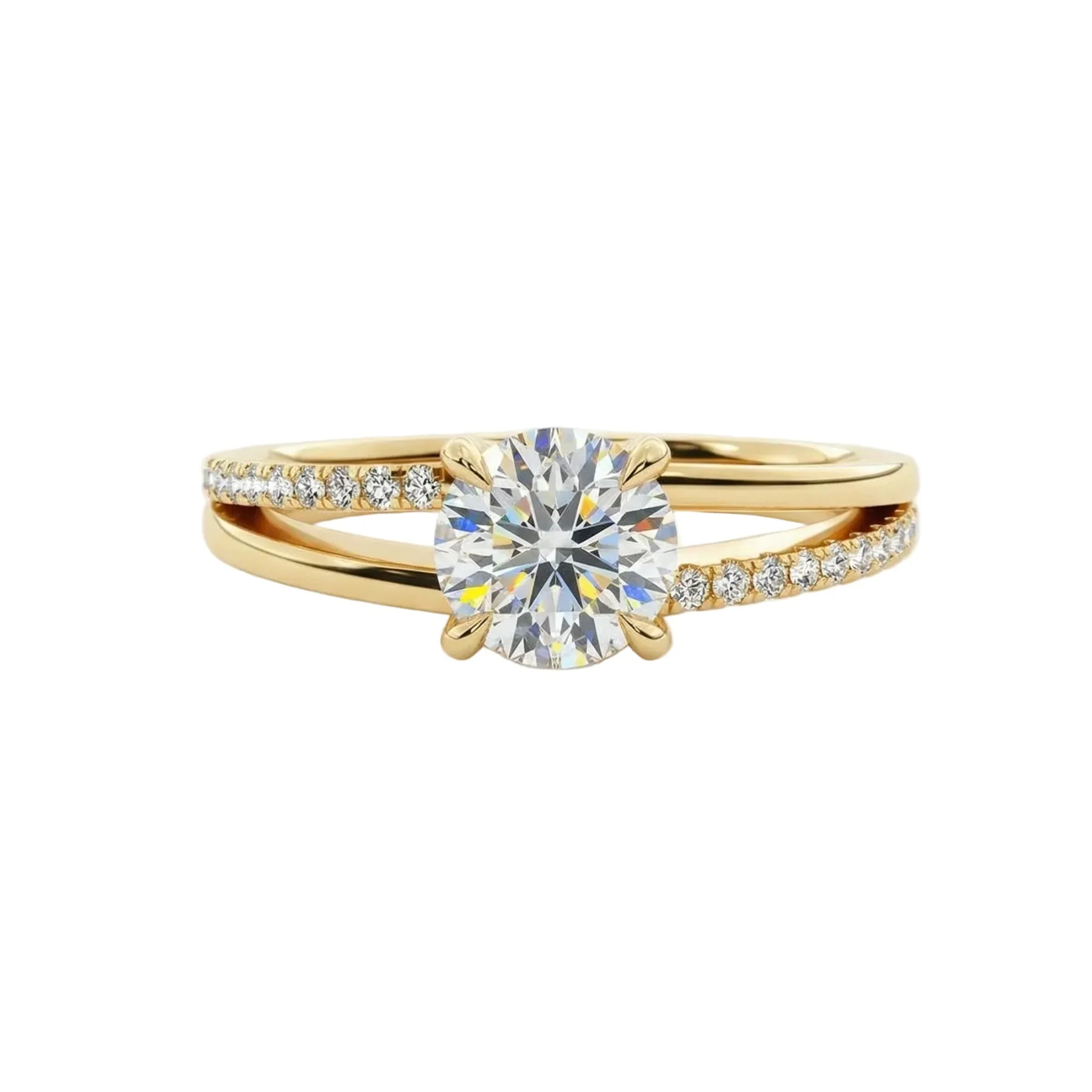 Pavé Engagement Rings
